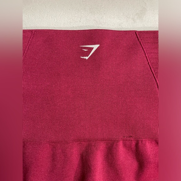Gymshark Pink Red Leggings Size S - Picture 11 of 13